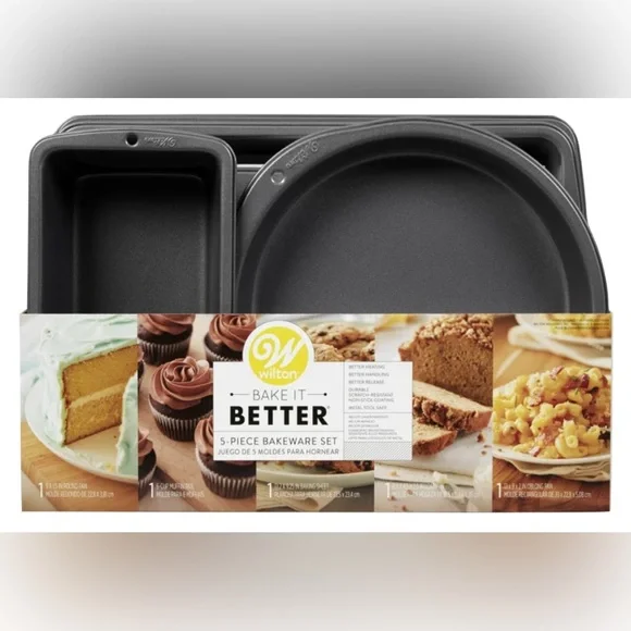 Wilton bake it better 5 piece bakeware set - Picture 4 of 4